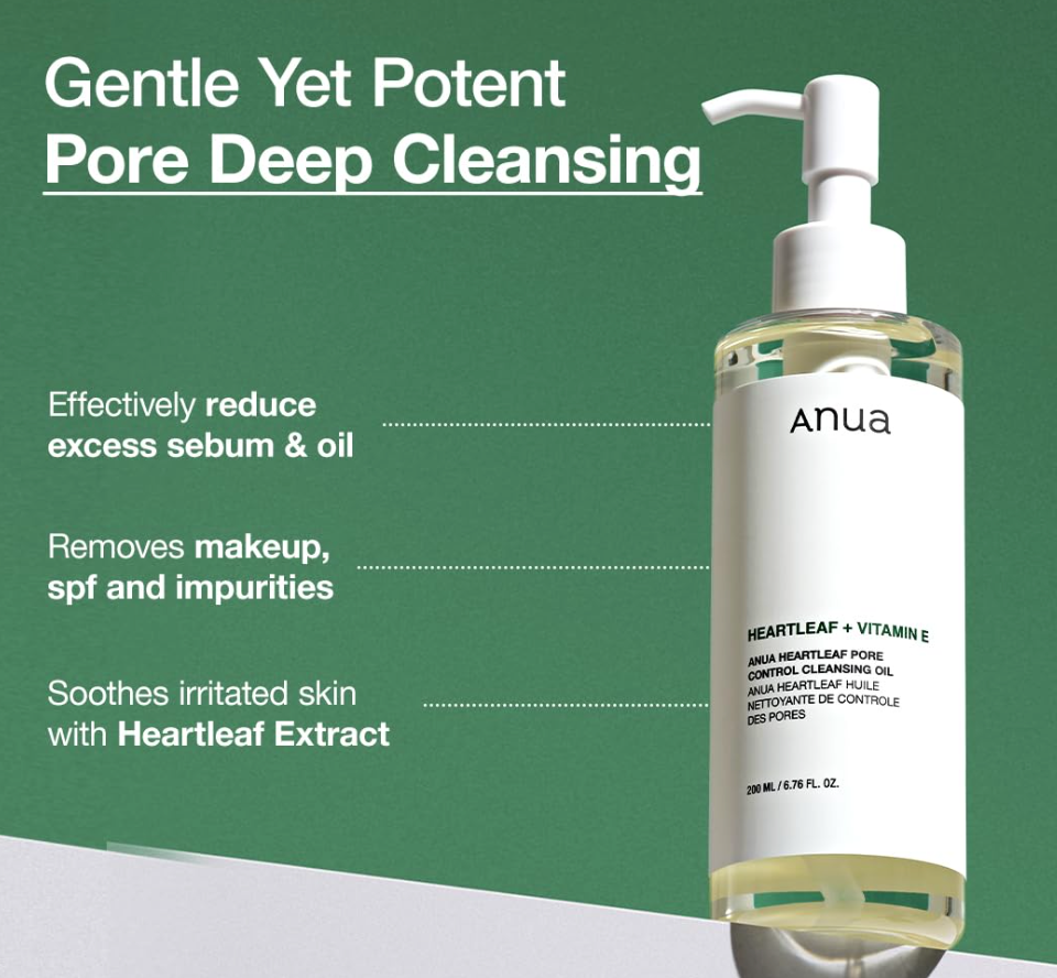 ANUA Heartleaf Pore Control Cleansing Oil 200ml