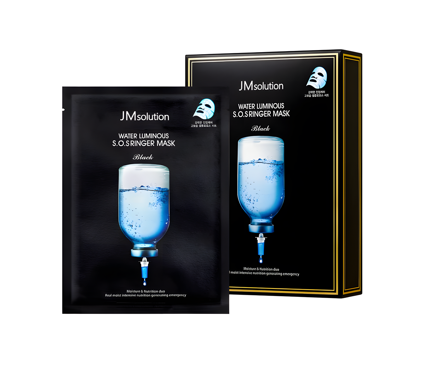 JM SOLUTIONS Masque à sonnerie SOS lumineux à l'eau 10 PCS