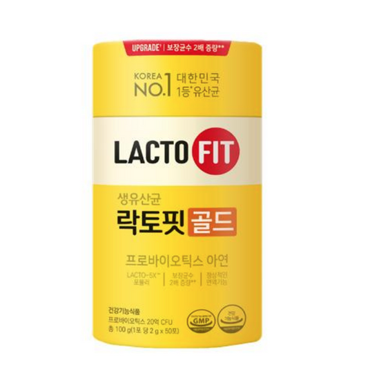 Lactofit Gold Probiotics Zinc 100g 50 pcs