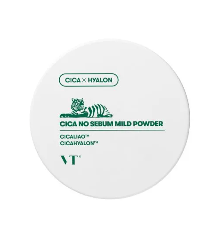 Mattifying powder with centella VT Cosmetics Cica No-Sebum Mild Powder